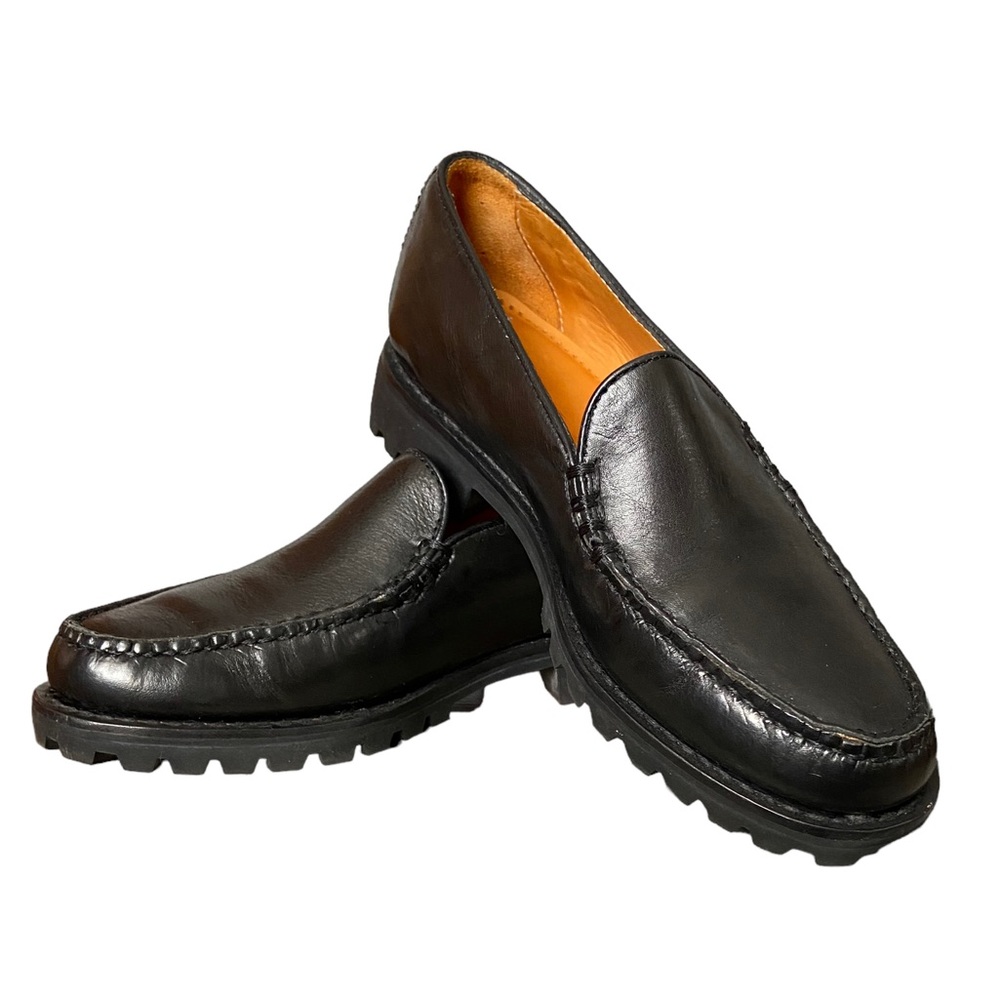 Cole Haan Black Leather Loafers